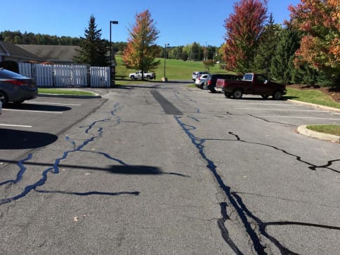 Crack sealing
