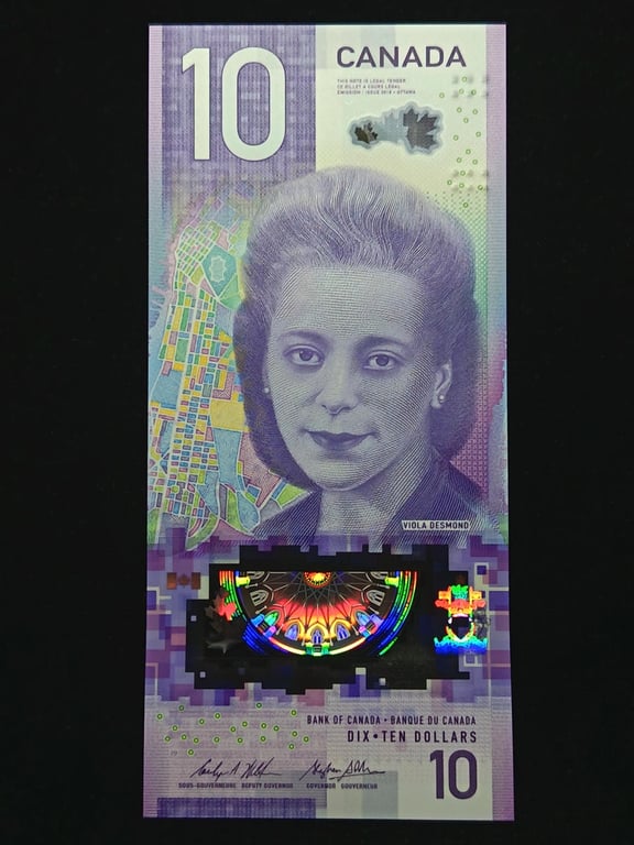 Canada，2018，10 Dollars，FTW 5054250，UNC，1 Qty 