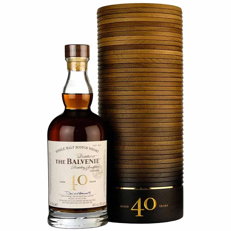 WHISKY / SINGLE MALT WHISKY BALVENIE FORTY RARE MARRIAGE