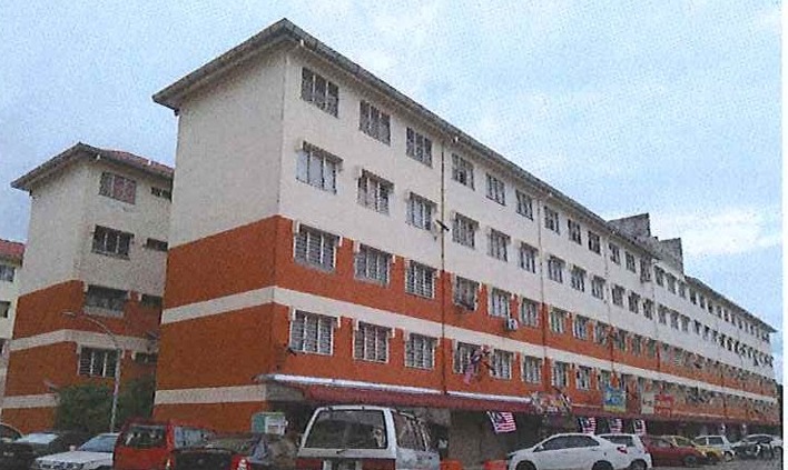 CALLED OFF - Unit No. 4-14, Block C, Jalan Padang Benggali, Rumah Pangsa Taman Air Tawar Indah, 13050 Butterworth, Penang