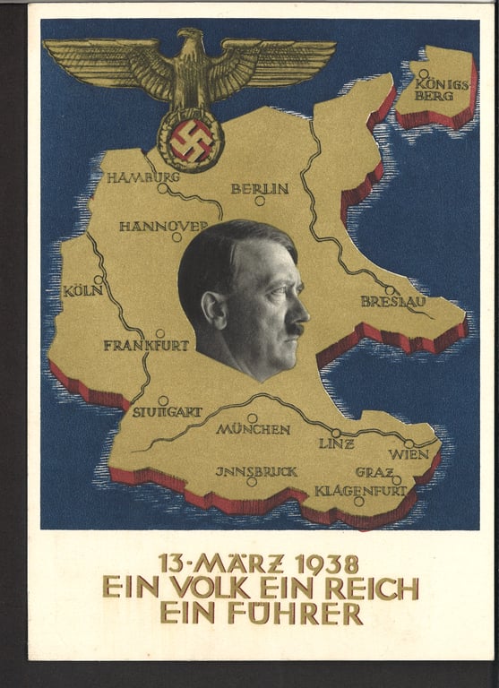 Germany, 1938, MNH, Hilter Postcard