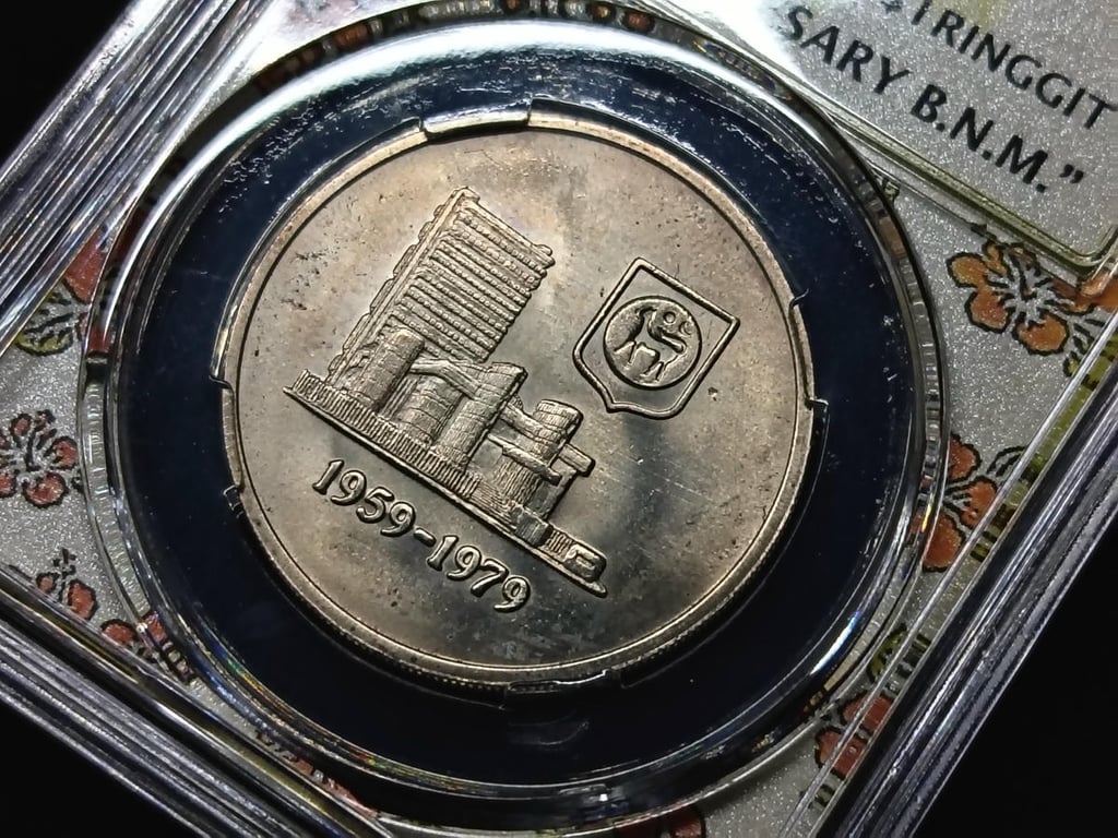 Malaysia. 1 Ringgit. 1979. MDC MS 65