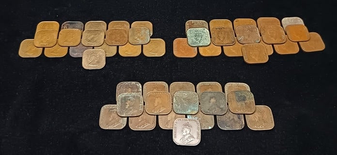 Straits Settlements & Malaya，1919 - 1961，1 cent，George V & George VI, Elizabeth II，VF - AU, 51 Qty