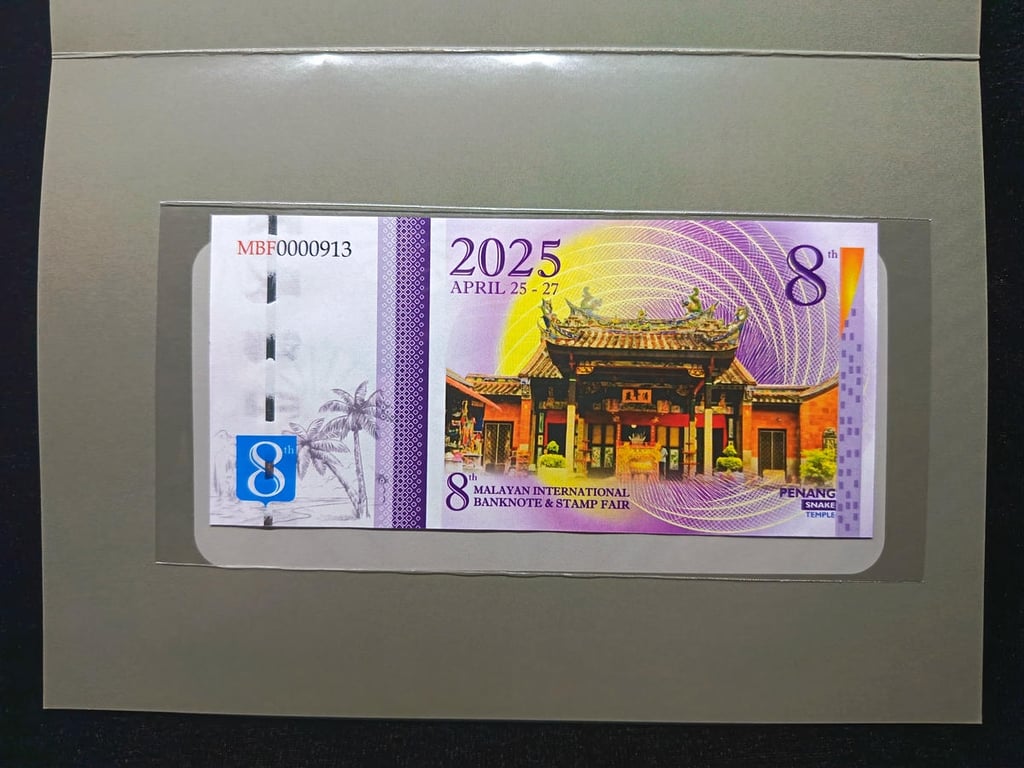 Fantasy，2025，8th Penang International，MBF 0000913，UNC，1 Qty 