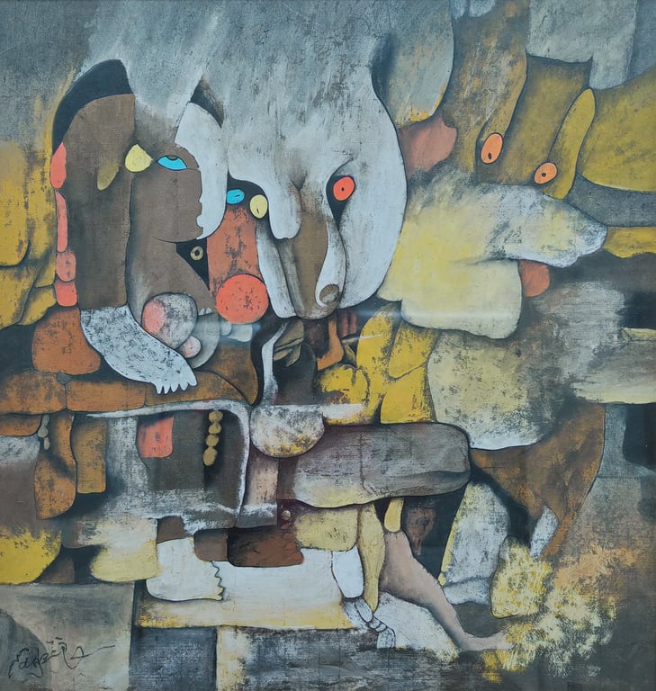 Guan Yuliang 关玉良 (b. China, 1957), Untitled