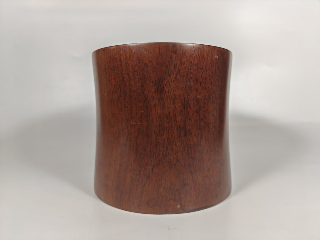Huali Wood Brush Pot