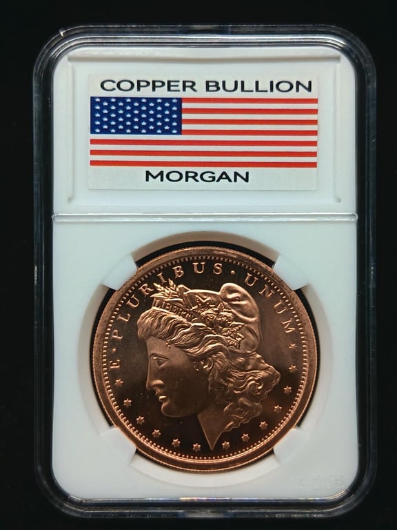United States，1 Ounce，Fine Copper 0.999，UNC，1 Qty 