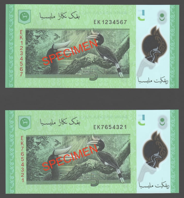 RM5, EK 1234567 & 7654321, Qty-2