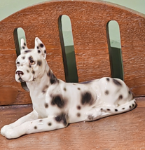Great Dane Figurine in a Harlequin Pattern