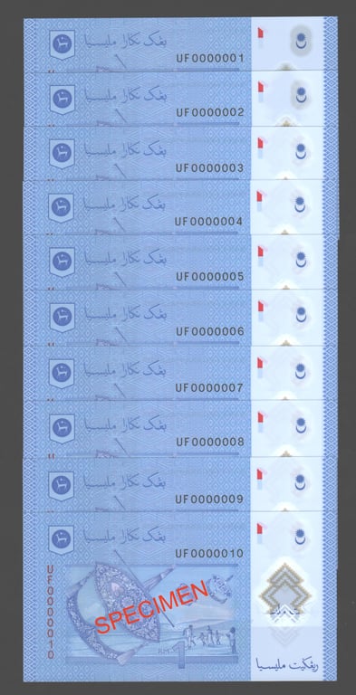 RM1, UF 0000001-0000010, Qty-10