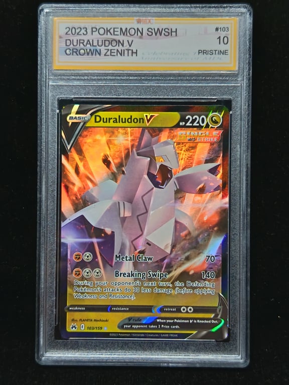 Pokemon，2023，Duraludon V，#103，MDC 10，Qty 1