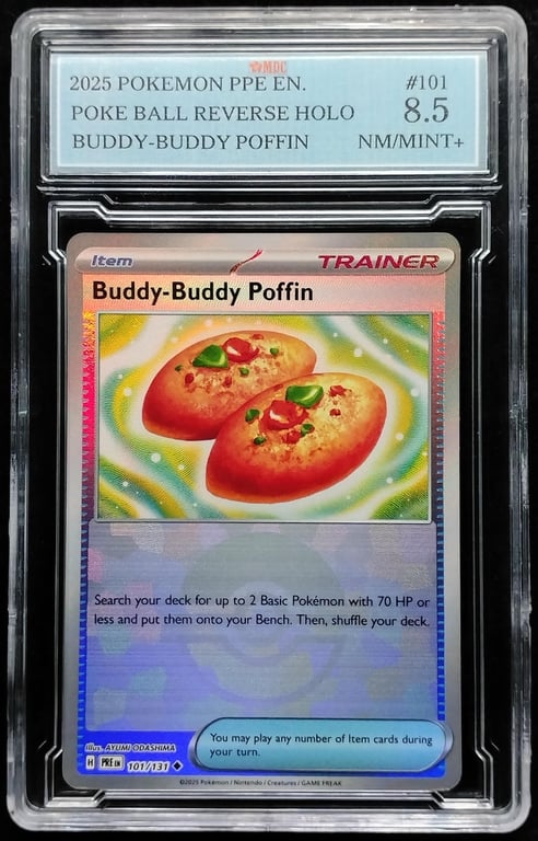 Pokemon. Poke Ball Reverse Holo. 2025. 101/131. MDC 8.5 NM Mint+