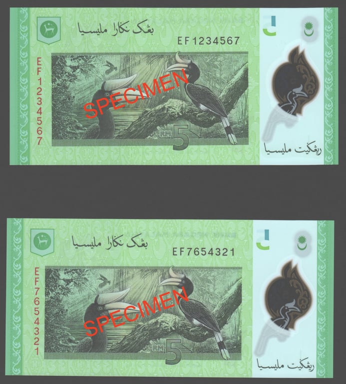 RM5, EF 1234567 & 7654321, Qty-2
