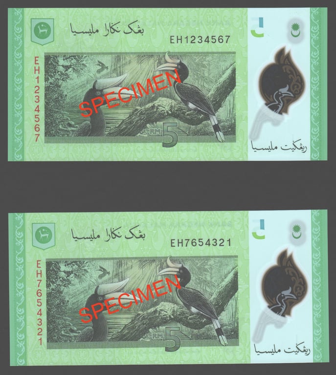 RM5, EH 1234567 & 7654321, Qty-2