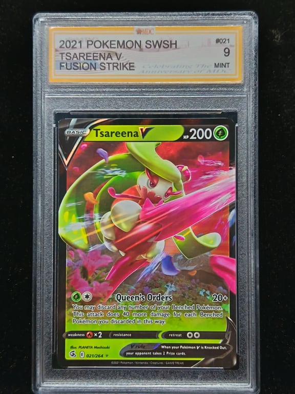 Pokemon，2021，Tsareena V，#021，MDC 9，Qty 1