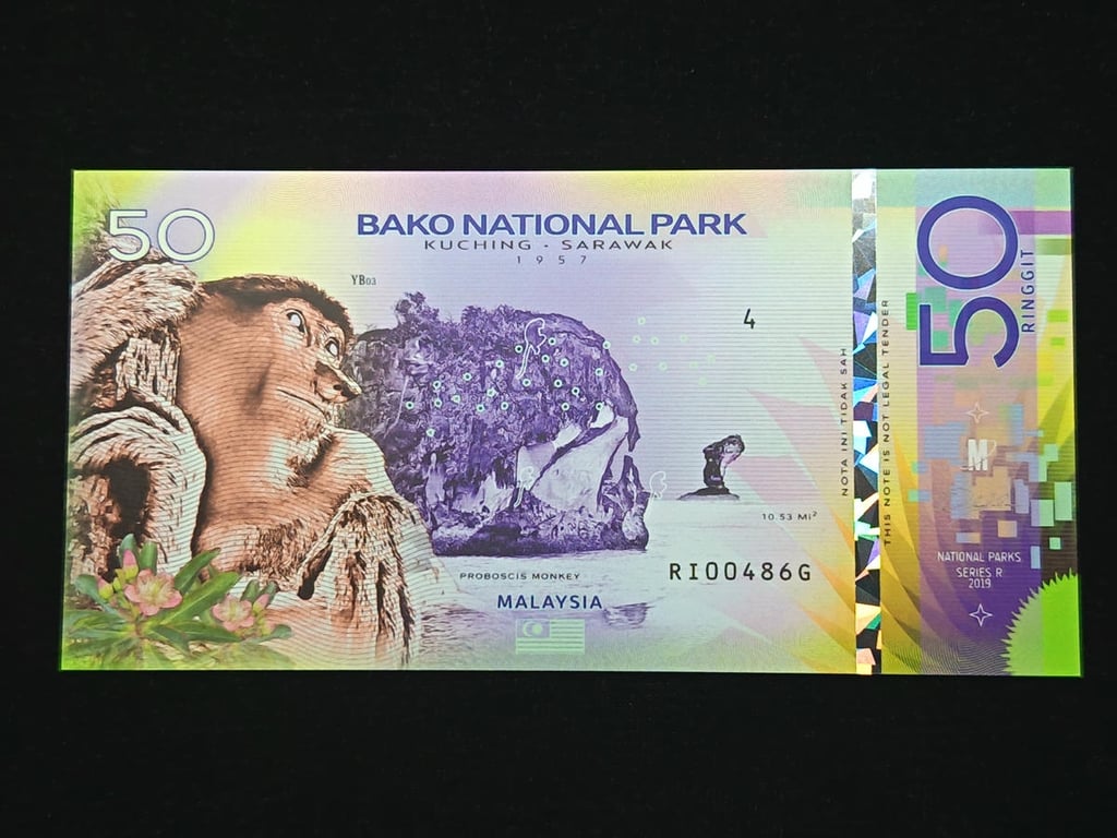 Fantasy，1957，50 Ringgit，RI 00486G，UNC，1 Qty 