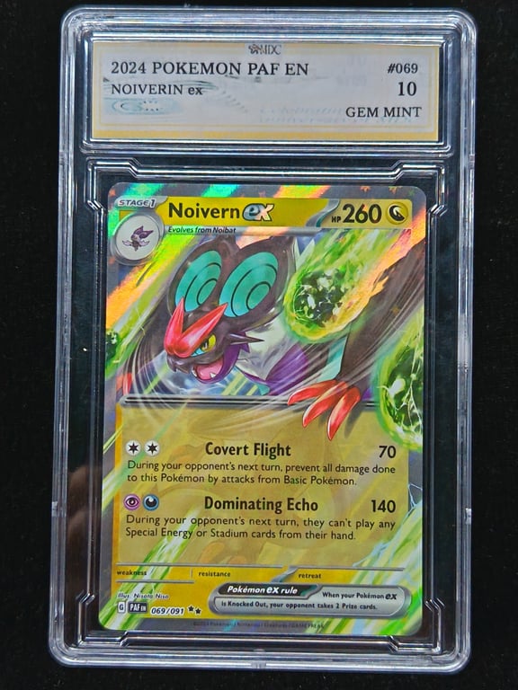 Pokemon，2024，Noivern ex，#069，MDC 10 Gem Mint，Qty 1