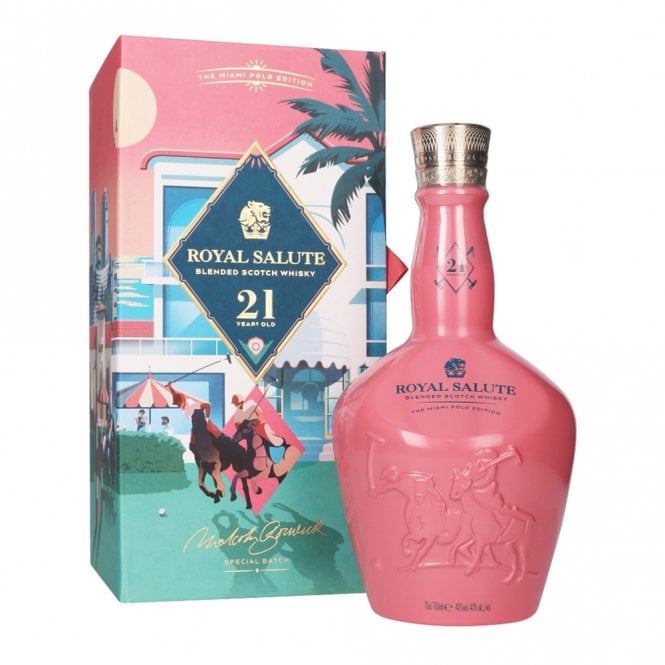 WHISKY / BLENDED WHISKY ROYAL SALUTE 21 YEAR OLD MIAMI POLO EDITION