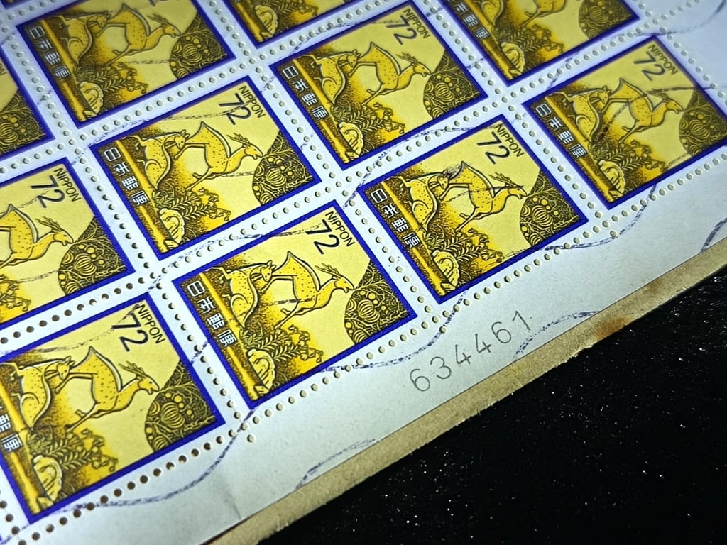 Japan，Stamp，100 in 1，1 Qty 