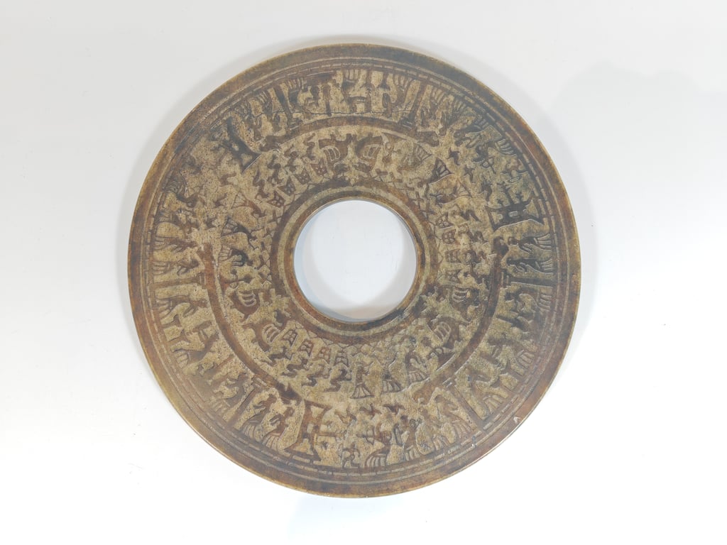 Chinese Jade Bi Disc