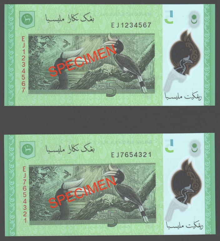 RM5, EJ 1234567 & 7654321, Qty-2