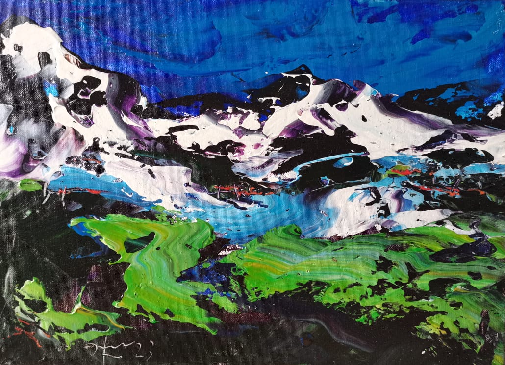 夜色山河 · Moonlit Valleys