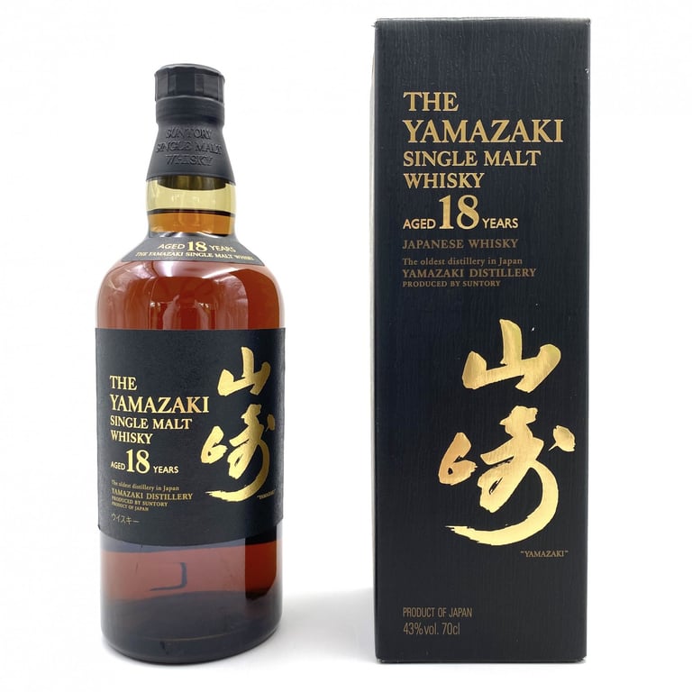WHISKY / SINGLE MALT WHISKY SUNTORY YAMAZAKI 18 YEARS OLD