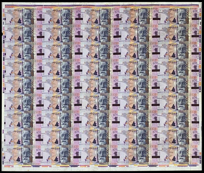 Switzerland，2004-2005，Banknote Patterns and trials，UNC，45 in 1，1 Qty 