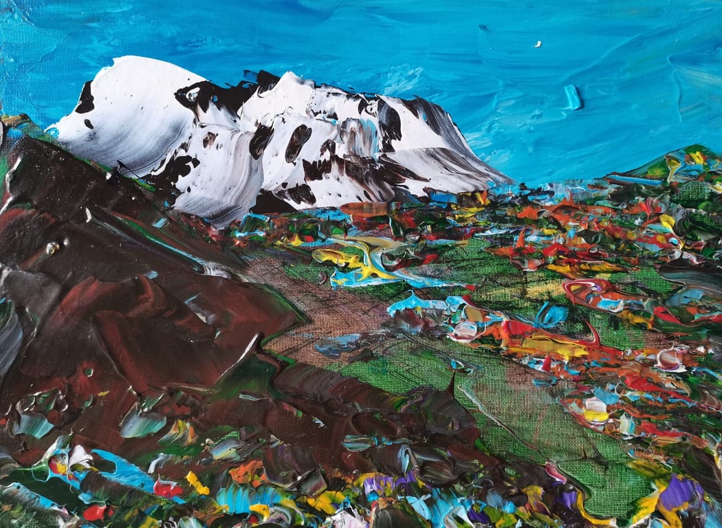 雪岭初现 · Frosted Ridge