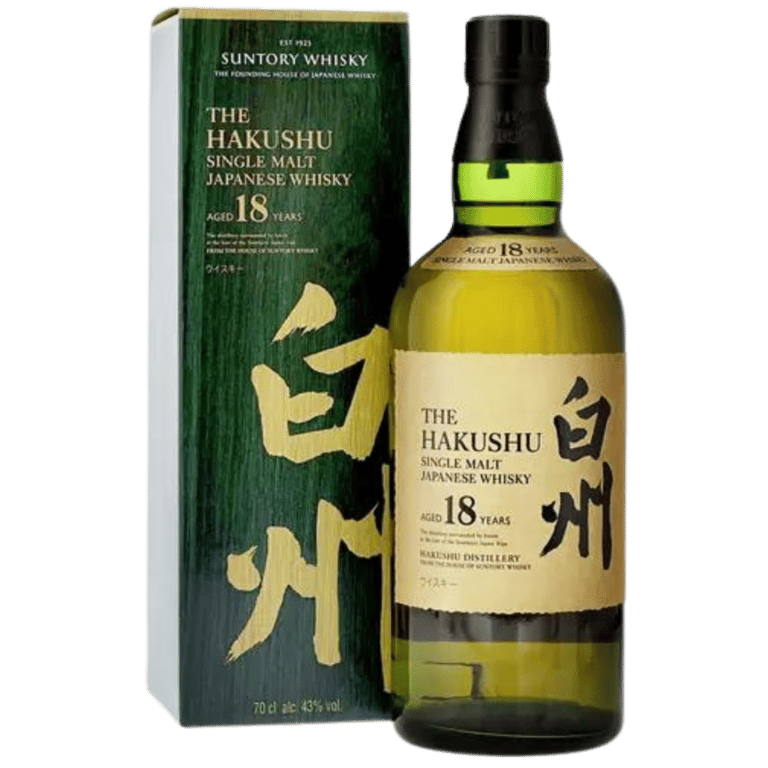WHISKY / SINGLE MALT WHISKY SUNTORY HAKUSHU 18 YEARS OLD