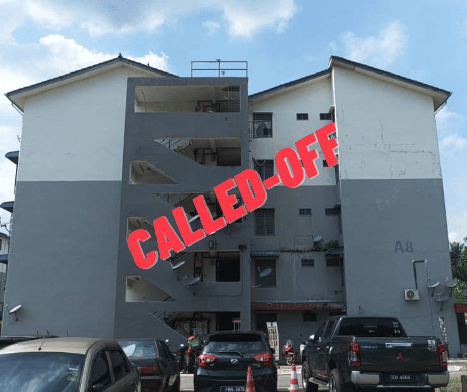 [Called-Off] Unit No 4-03, Blok A8, Jalan Seri Janggus, Taman Seri Janggus, 14000, Bukit Mertajam, Pulau Pinang.