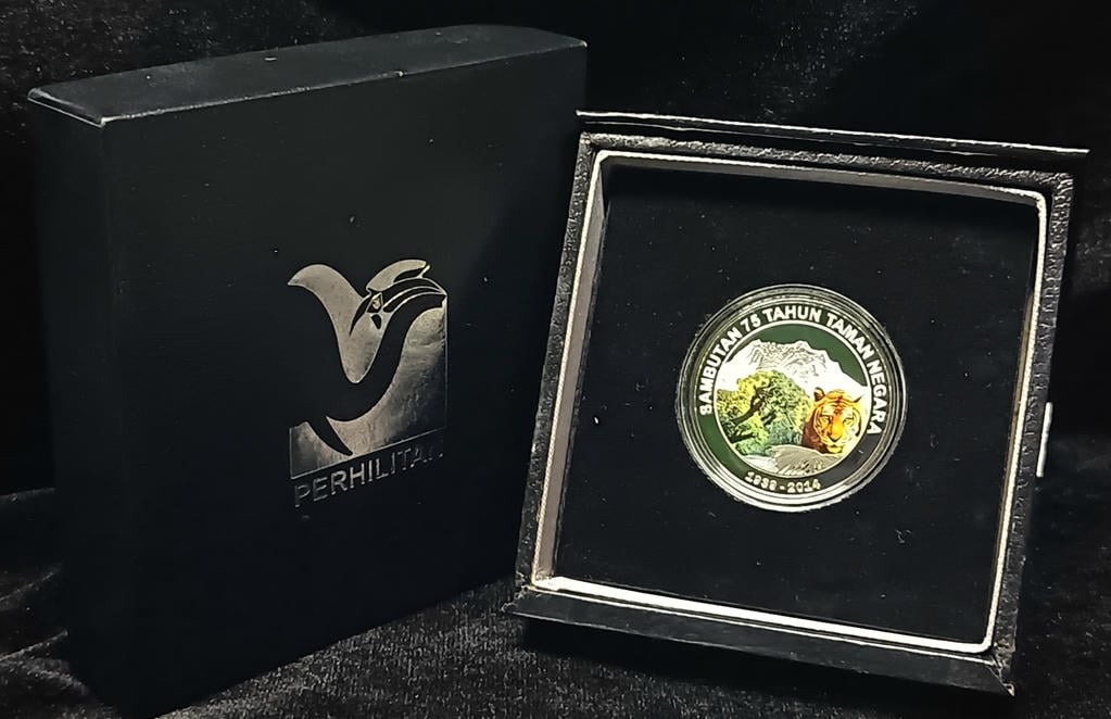 Malaysia. 10 Ringgit. 2014. Silver 0.999 - 31.1g. 75th Anniversary of Taman Negara. Silver PF Coin