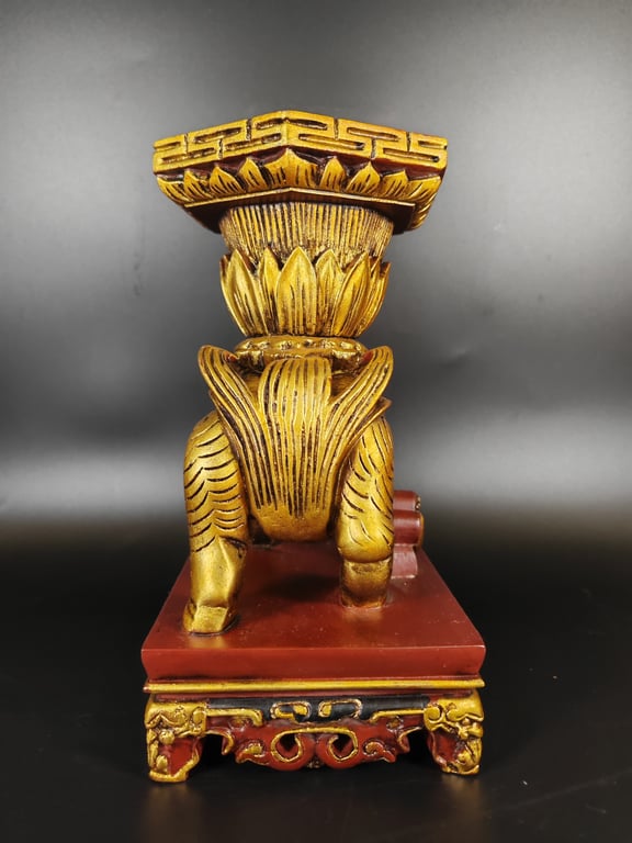 2. Pair of Gilt Wood Peace Elephant/110_6.jpg