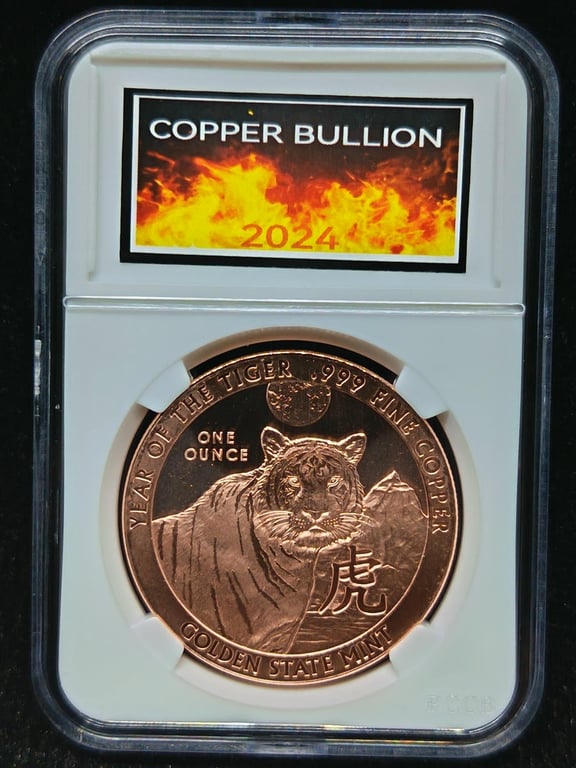 United States，2021，1 Ounce，Fine Copper 0.999，UNC，1 Qty 
