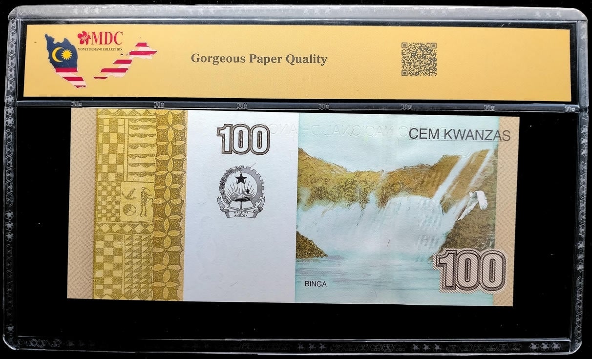 P#153a. Angola. 100 Kwanzas. 2012. JG4777287. MDC 67 GPQ