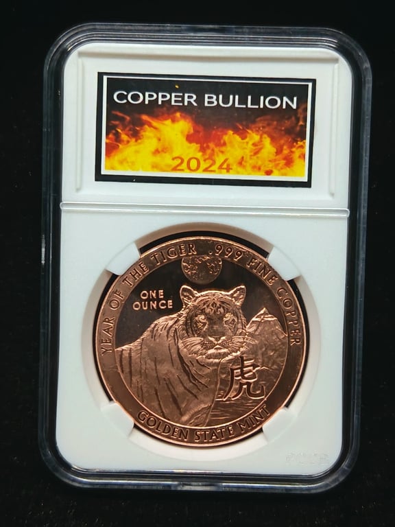 United States，2021，1 Ounce，Fine Copper 0.999，UNC，1 Qty 