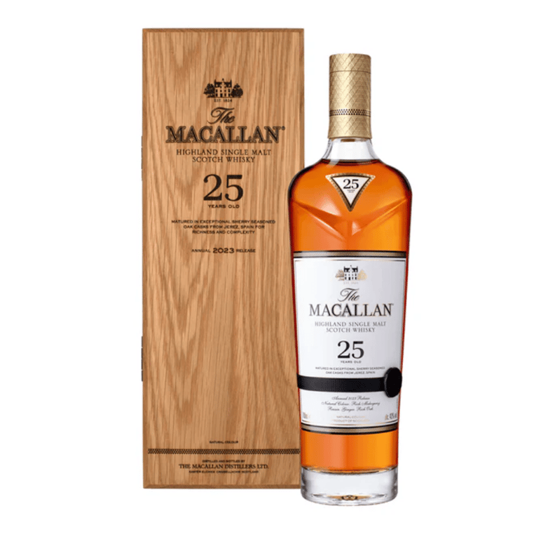 WHISKY / SINGLE MALT WHISKY MACALLAN 25 YEAR OLD