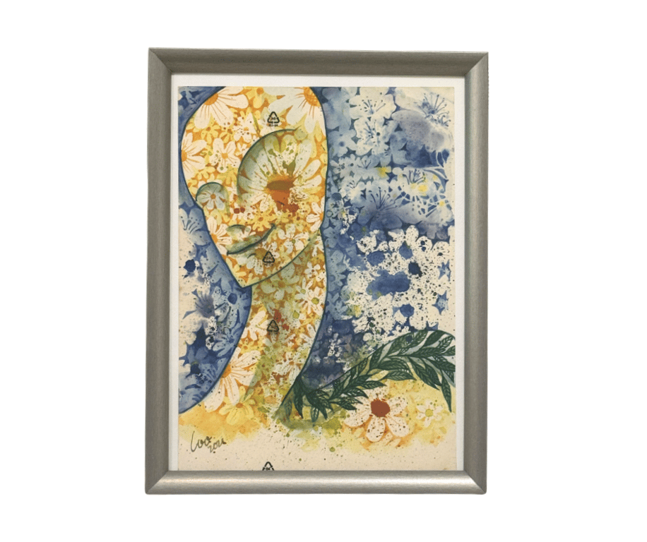 Heart of Flower 6 (心之花6), 2021, Framed, Loo Ley See Qty -1