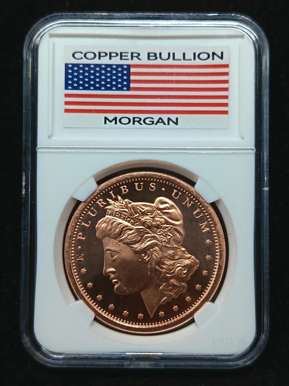 United States，1 Ounce，Fine Copper 0.999，UNC