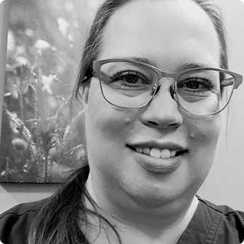 photo of Kay smiling