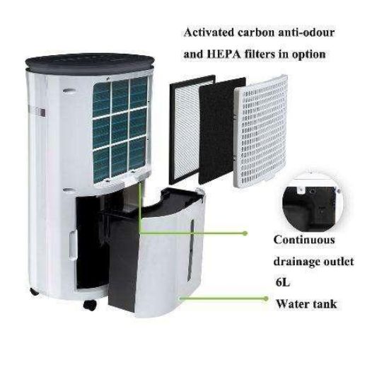 Picture of Thrive 30L Compressor Dehumidifier | Tank Capacity 6.0L