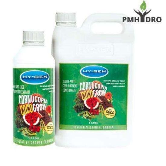 Picture of Hy-Gen Cornucopia Coco Grow 5L Single Part Grow Base Nutrient
