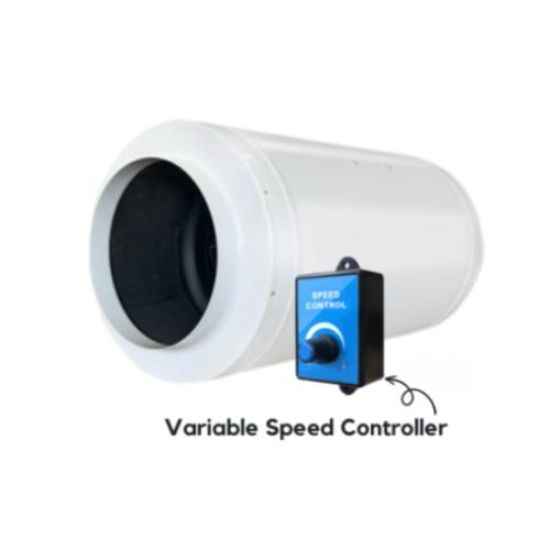 Picture of Ozistar EC Inline Fan 200MM With Speed Controller