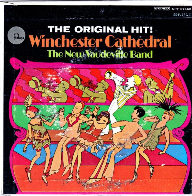 The New Vaudeville Band - Winchester Cathedral record cover