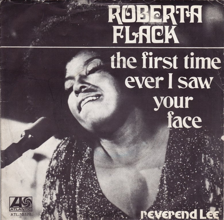 THE FIRST TIME EVER I SAW YOUR FACE - Roberta Flack record cover