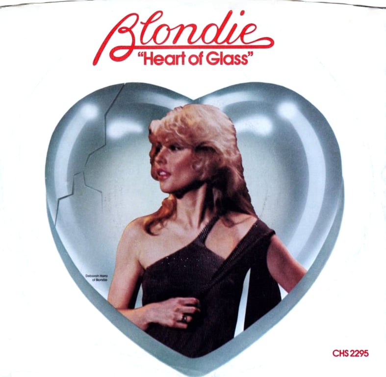 HEART OF GLASS - Blondie record cover