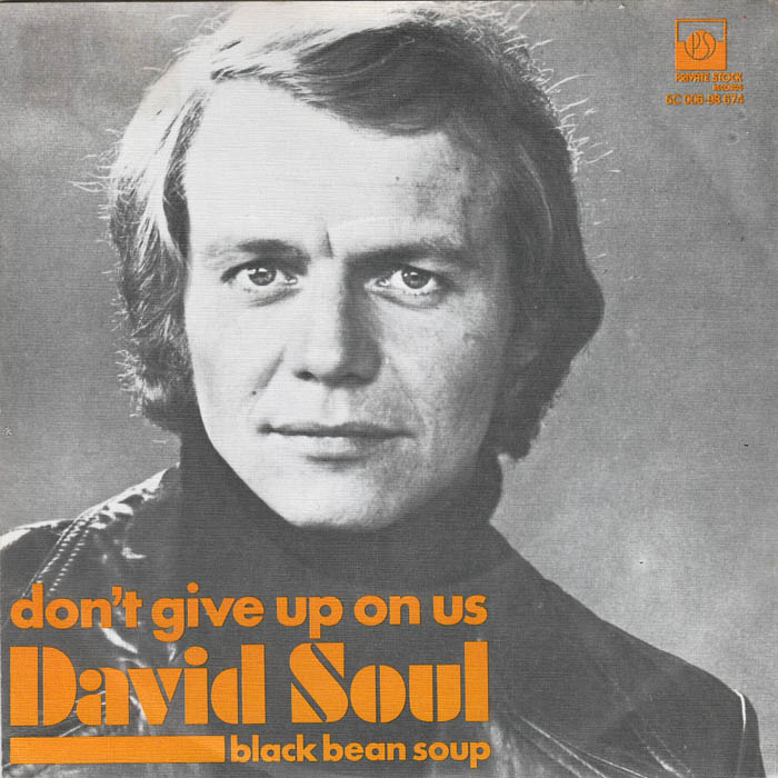 DON'T GIVE UP ON US - David Soul record cover