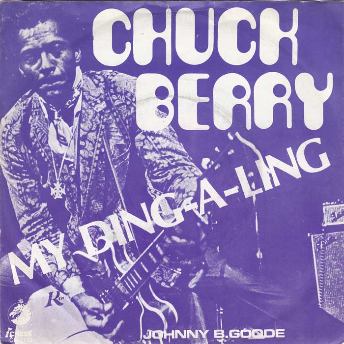 Chuck Berry - My Ding-A-Ling record cover