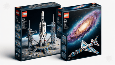 LEGO Unveils NASA Artemis Rocket and Milky Way Galaxy Sets