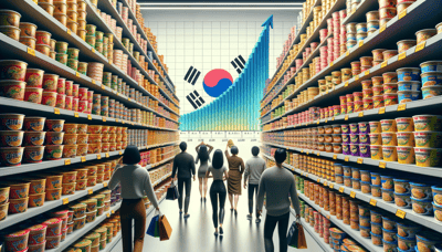 South Korea's Instant Noodle Exports Hit Record $100M in April